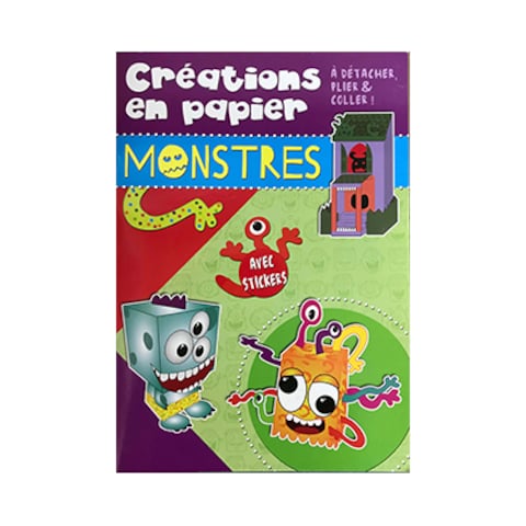 Creations En Papier Monstres