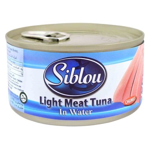 Siblou Light Meat Tuna Chunks In Water 160g