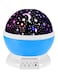 Generic Rotary Flashing Star Moon Projector Night Light