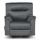 In House Velvet Classic Recliner Chair - Grey - AB01