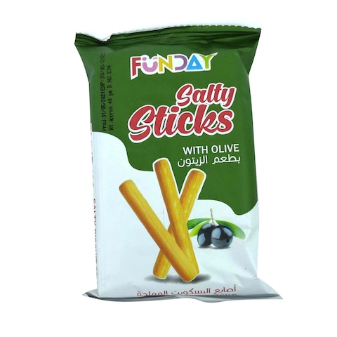 Funday Salty Sticks with Olives - 40 gm