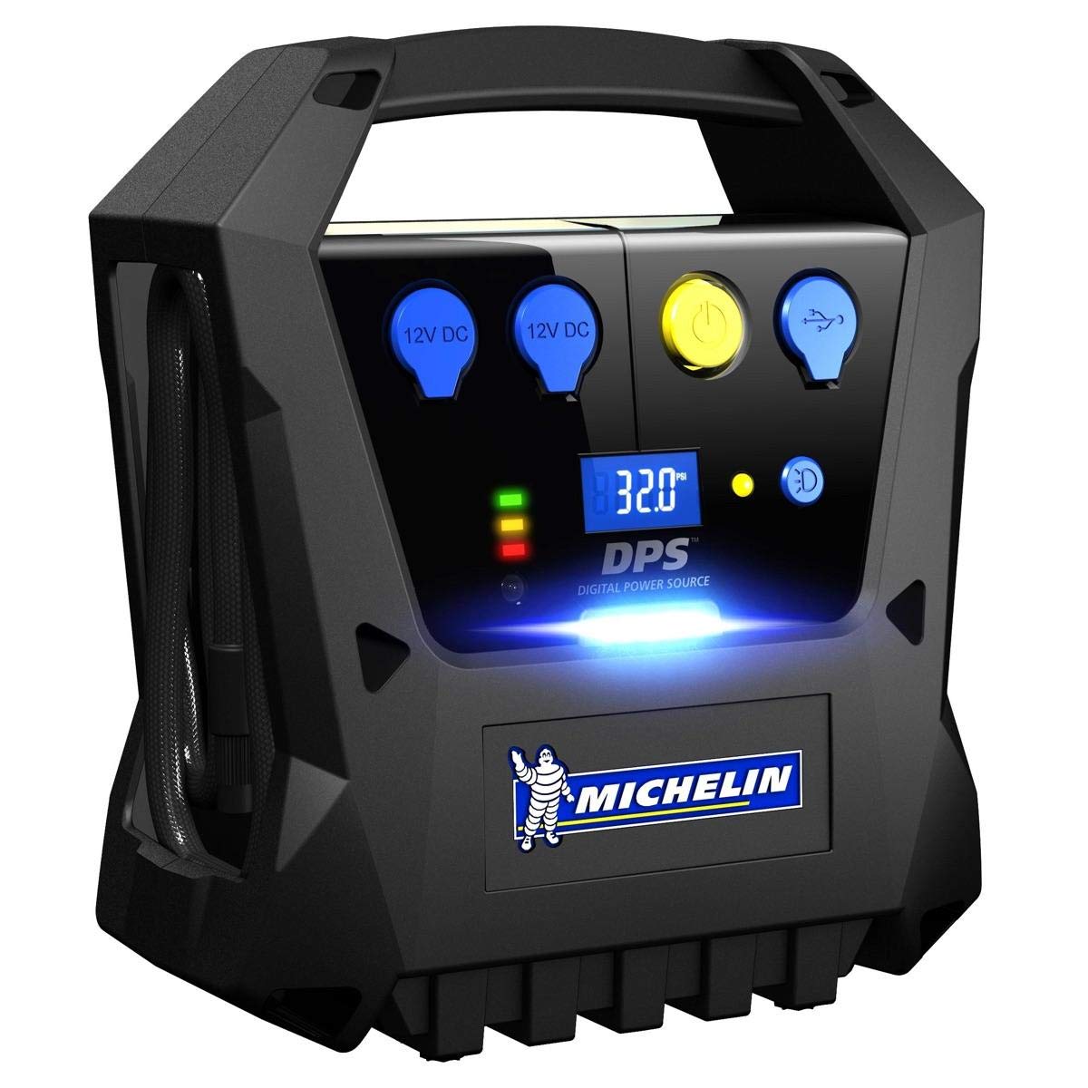 Buy Michelin 12267 Cordless Rechargeable Tire Inflator (Black) Online ...