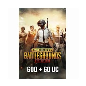 PUBG Mobile 600 + 60 UC Digital Code
