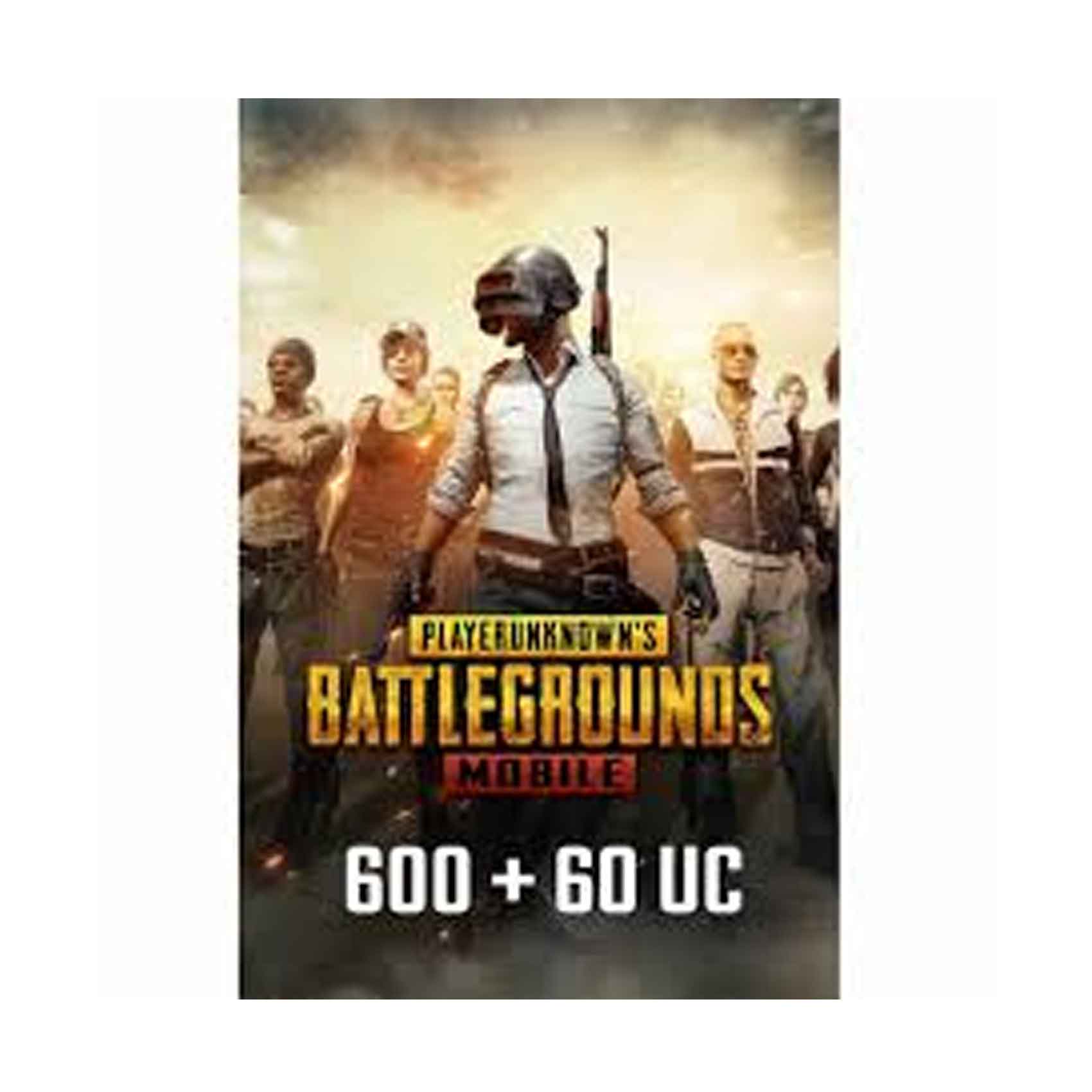 PUBG Mobile 600 + 60 UC Digital Code