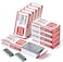 Aiwanto Office Supplies 24/6 Staples pins Suitable for #12 Staplers Stationery Stapler Pins Easy to Penetrate (10 Box/Pack, 10000-Count)