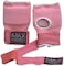 Max Strength Boxing Hand Wraps Inner Gloves For Punching Knuckle And Fist Protection - Pink