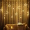 Generic - 2.5M Star Curtain Light Moon Lighting String For Indoor Outdoor Decoration - Eu Plug