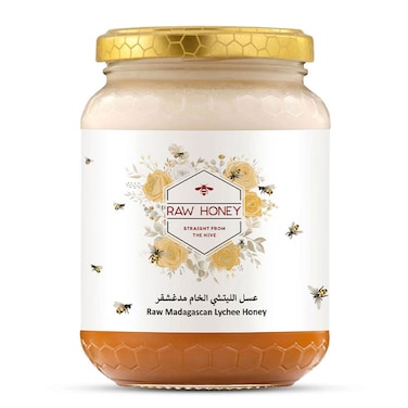 Raw Madagascan Lychee Honey 1Kg