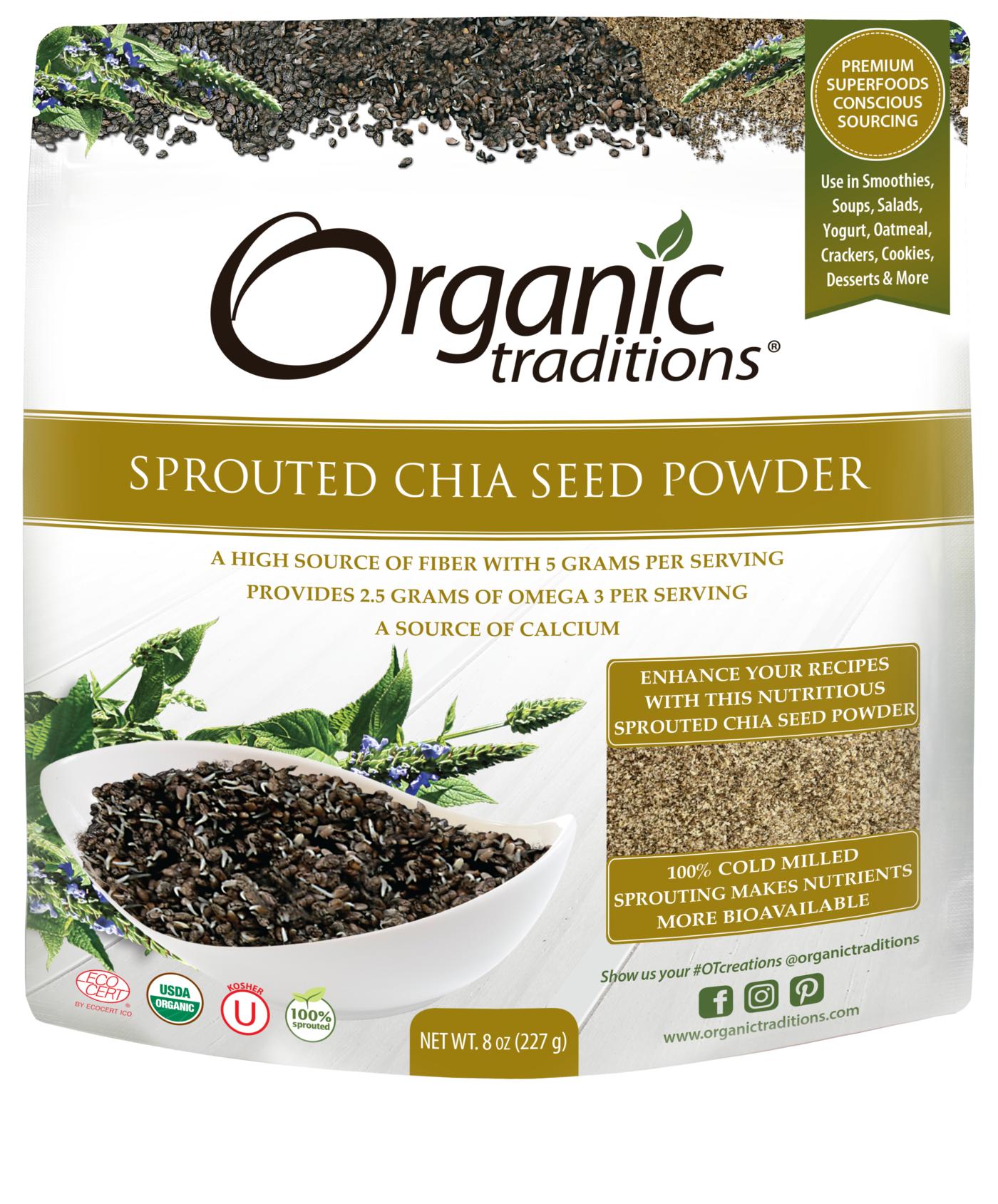 Buy Sprouted Chia Seed Powder 227 Gm Online | Carrefour UAE