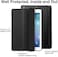 Generic Apple iPad 9.7 Inch March 2017 Esr Lightweight Smart Case Trifold Stand With Auto Sleepwake Function, Microfiber Lining, Hard Back Cover, Black
