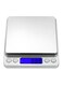 Walmeck - Electric Kitchen Scale Silver 15.20x3x13centimeter