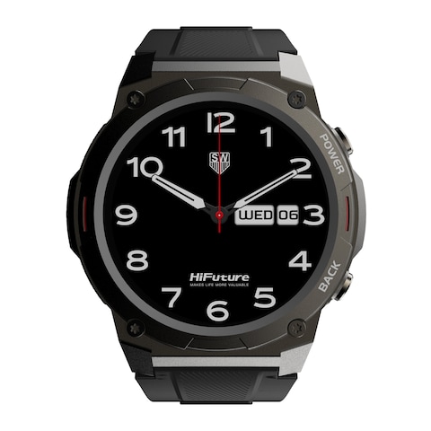 Hifuture FutureGo MIX2 Bluetooth Calling Smartwatch - Black