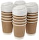 Pack of Kraft Paper Cup, 8 oz, 10 x 2
