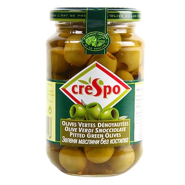كريسبو زيتون أخضر منزوع النواة 160 جم