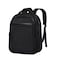 Cabinpro Premium Backpack Water Resistant 180&deg; Opening Daypack with Built-in USB port for Men and Women on Travel Casual Business School College CP012 Black