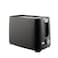 Prestige Toaster 2 Slice Bread    Toaster Machine with 7 Settings Adjustable Browning Control   Cancel Function   Removable Crumb Tray   Automatic Pop Up - 700w Black PR81534