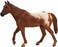 Animal Planet Mojo Appaloosa Stallion Chestnut Blanket Toy Figure