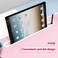 Aitmexcn Foldable Laptop Table, Portable Standing Bed Desk, Breakfast Serving Bed Tray, Notebook Computer Stand Reading Holder For Couch Floor (B-Sky Blue)
