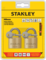 Stanley Padlock Brass 40mm Standard Shackle with 5 Keys (2 Pcs Pack)