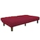 In House Maria 2 In 1 Sofabed Velvet Upholstered - Burgundy
