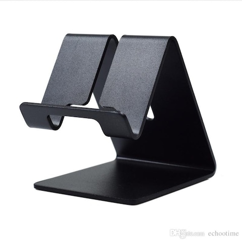 Goojodoq - Universal Desktop Mount Mobile And Tablet Stand Black