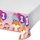 One Is Fun Girl Table Cover Border Print 54X102in 1 pc