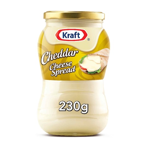 Kraft Original Cheddar Cheese Spread Jar, 230g