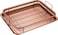Copper Crisper Tray Non-Stick Oven Baking Tray with Elevated Mesh Crisping Grill Basket