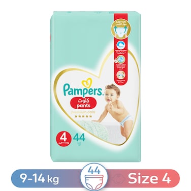 Pampers Premium Care Baby Pants 4 Maxi, 9-14 kg - 44 Diapers