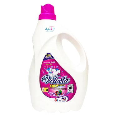 Velveta Oxygen Power Gel Automatic Laundry Detergent Gel 3L