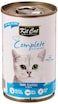 KitCat Kit Cat Complete Cuisine Wet Cat Food Tuna Classic In Broth 150g, blue and white