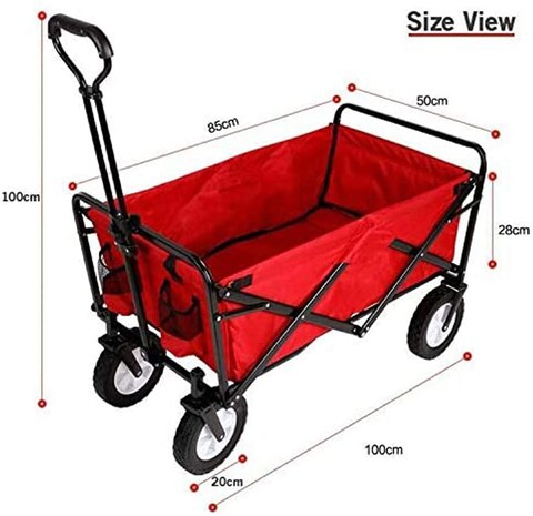 Generic Folding Shopping Hand Cart Trolley