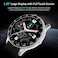 Generic-Silver &amp; Blue IP67 Smart Bracelet Women Men Fitness Tracker Watch for Female Physiological Period Reminder Heart Rate Blood Pressure Blood Oxygen Step Counter Calorie Counter Sleep Monitoring
