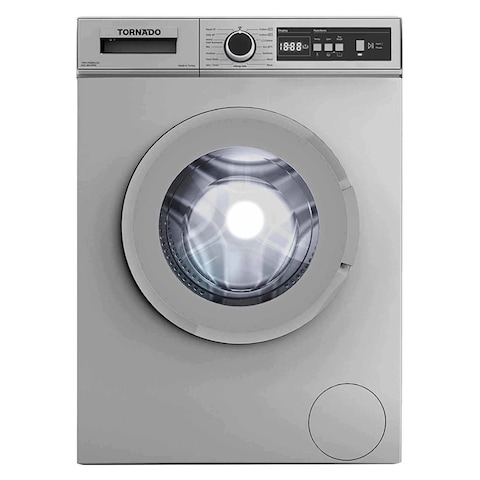 Tornado Front Loading Washing Machine - 6 KG - SIlver - WV-FN68SLOA