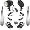 DMK Power Coopic M-300 Photo Studio Strobe Flash Light Full Kit: (2) 300W Monolight Flash (2) Light Stands (2) Softbox (1) Dc-16 Wireless Trigger For Video Shooting Location And Portrait Photography.