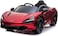 Lovely Baby 12V Electric Ride On Powered Riding Car LB 7500Dx Roadster Motorized Toy Car With Remote Control, EVA Wheels, LED Lights &amp; Music, Red