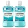 Listerine Cool Mint Daily Mouthwash, Fresh Breath, 500ml Pack of 2