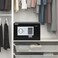 Rubik Safe Box With Key And Digital Keypad Lock Home Office Business Money Cash Jewelry Passports Security RB20EDS (20x31x20cm) Black