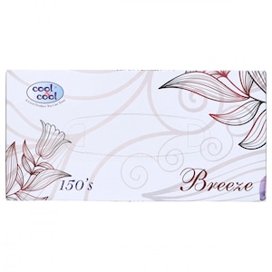 Cool & Cool Breeze Luxury Facial Tissues 150 x 2 Ply