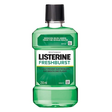 Listerine Mouthwash Fresh burst 250Ml