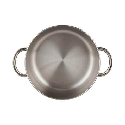 Prestige Infinity Stainless Steel Stockpot With Lid Silver 24cm
