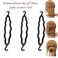 Homeoculture Hair Twist Styling Braid Tool (3 Pieces)