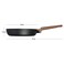 Fissman Frying Pan Diamond 24cm - Aluminium With Non-Stick Coating