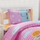 Sleep Night 3 Pieces Kids Compressed Comforter Set, Single Size 150 X 200cm Modern Printed Bedding Set For Girls And Boys, MultiColor