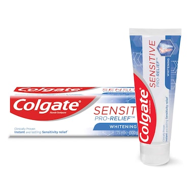 Colgate Sensitive Pro Relief Whitening Toothpaste 75ml