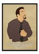 Spoil Your Wall David Brent Complaints Office Quotes Poster With Frame Multicolour 30 x 40cm