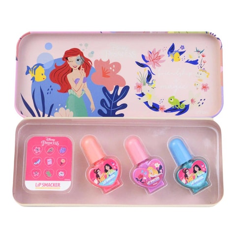 Lip Smacker Disney Princess Themed Nail Polish Set Tin