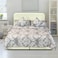 In House Lamar Velvet Bed Frame - Queen - 200x140 cm - Ivory
