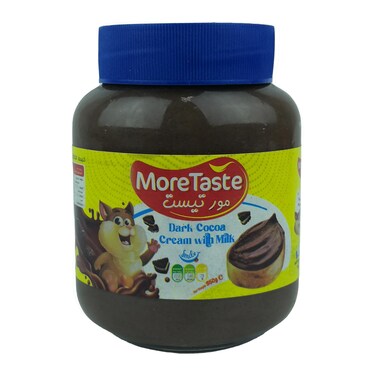 مور تيست كريم كاكاو غامقة بالحليب - 350 جرام