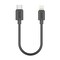 Budi DC023TL025B USB-C to Lightning Charger/Sync Cable, 25 CM, PD 35W